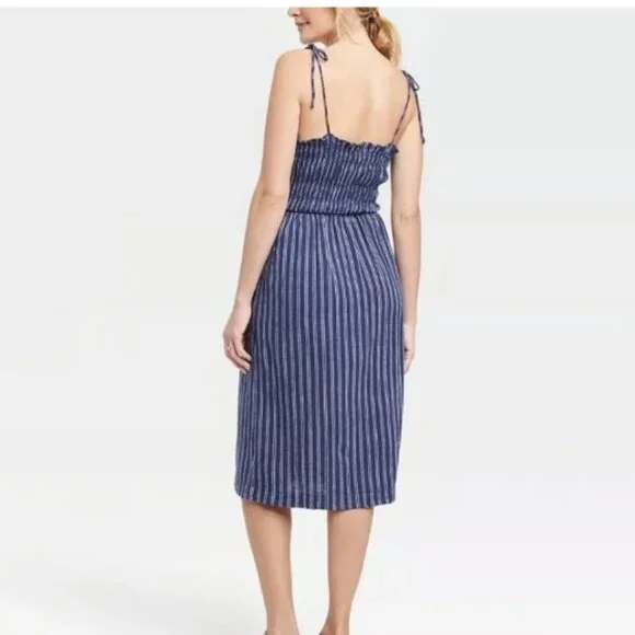 Universal Thread Linen Blend Dress - Picture 2 of 7